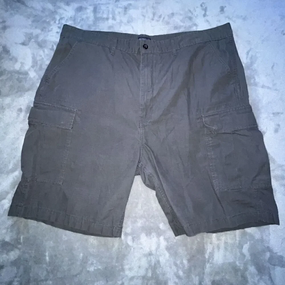 Levis Men's‎ Carrier Cargo Shorts Gray Fall Pockets Casual Work